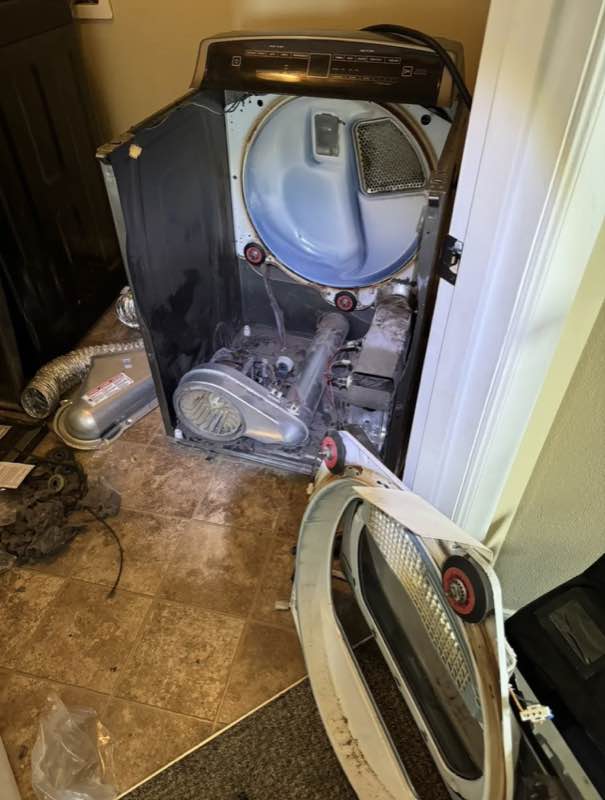 Built-in microwave repair fixing a broken control board